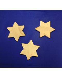 Stern aus Holz (6,5 cm)